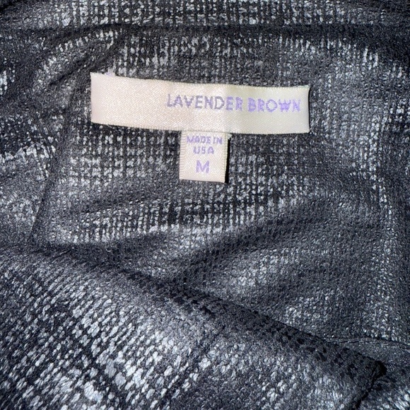 Lavendar Brown Women’s Lightweight Moto Jacket Asymmetrical Neck  Size Medium - Picture 7 of 7